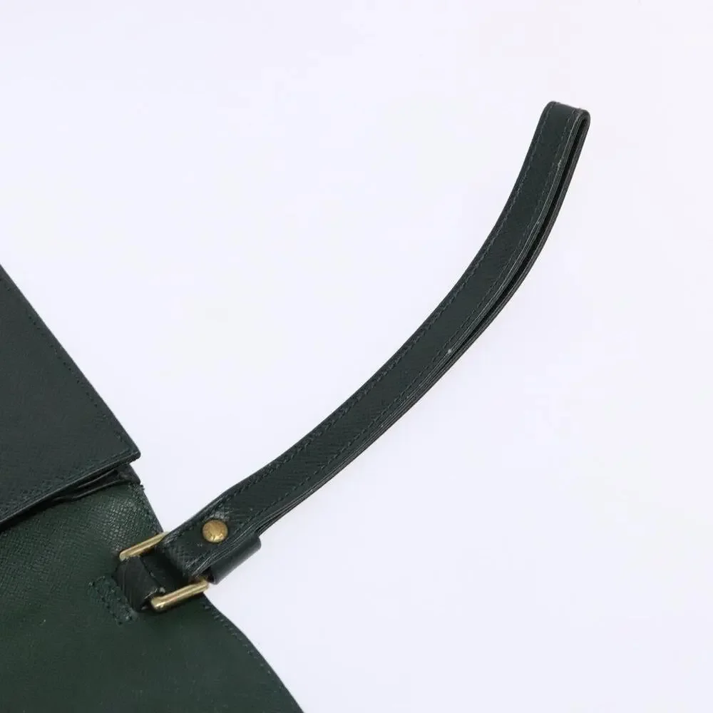 Louis Vuitton Taiga Pochette Kourad Clutch Bag Epicea Green